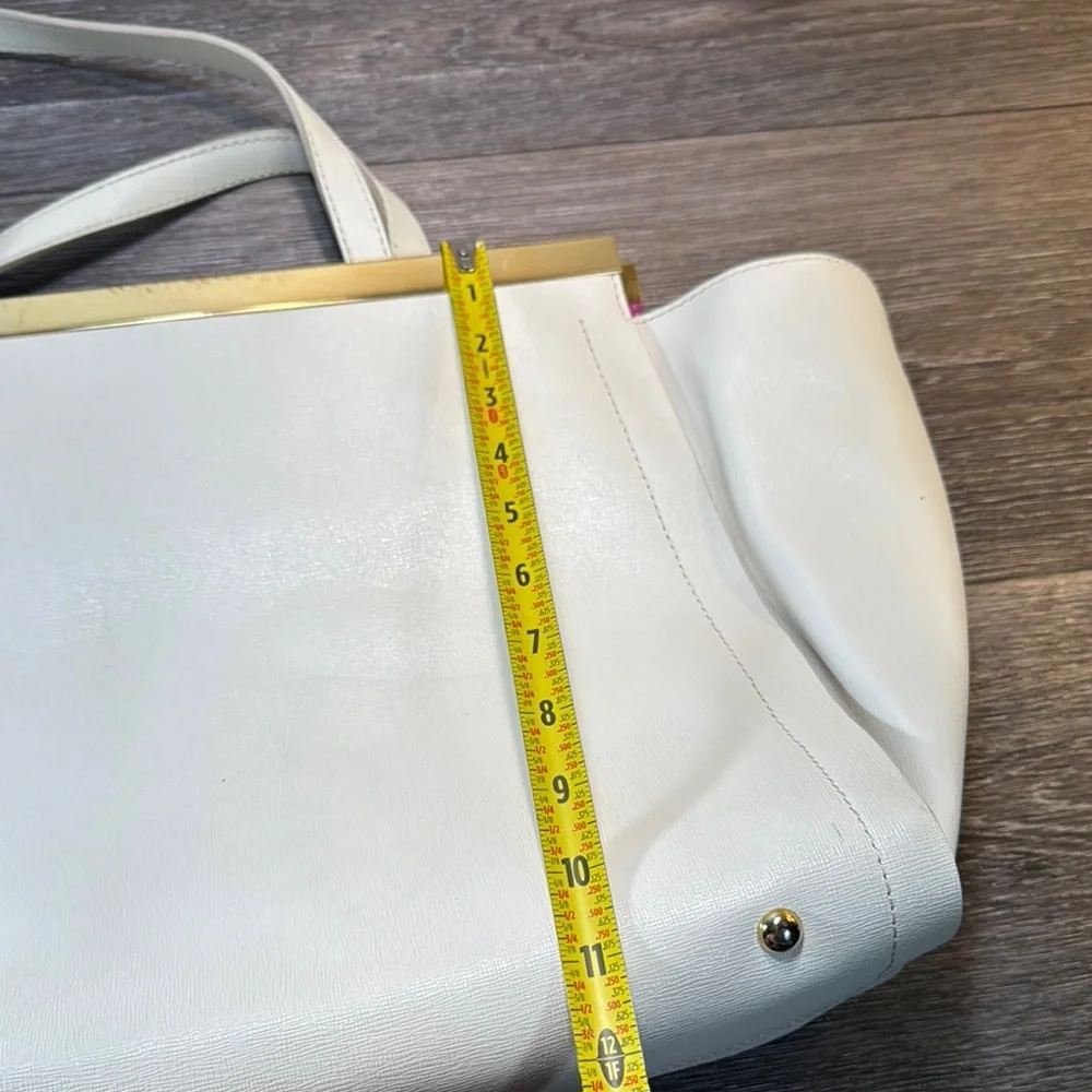 Alberto di Cario cram Leather Tote Bag